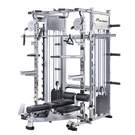 Professional Smith Machine Power Rack Squat Rack Multi Function Trainer Fitness Gym Equipment