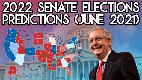 2022 Senate Elections Predictions June 2021 Youtube