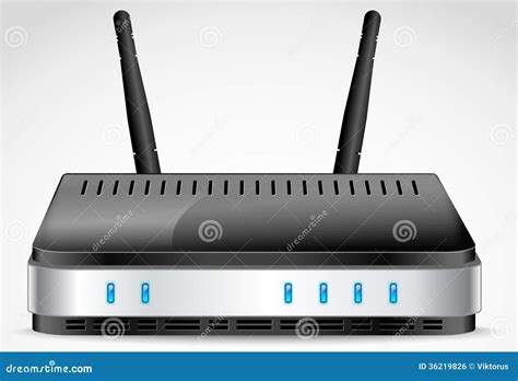 Wi Fi Router Vector Stock Vector Illustration Of Communication 36219826