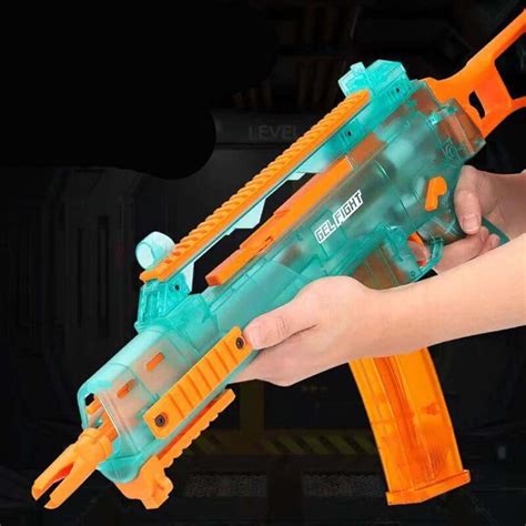 Gel Fight G36 Electric Toy Gun Fun Upgradable Transparent Blaster