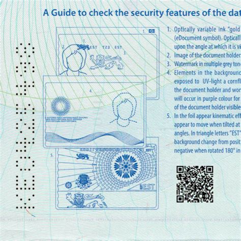 Estonia Passport 2014 PSD Template — buy editable Estonia Passport ...