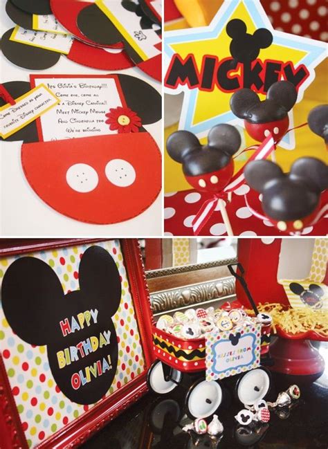 Cupcake Mickey Mickey Mouse Clubhouse Party Mickey Birthday Party