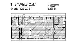 Creekside Series The White Oak CS 3221 By Timber Creek Housing