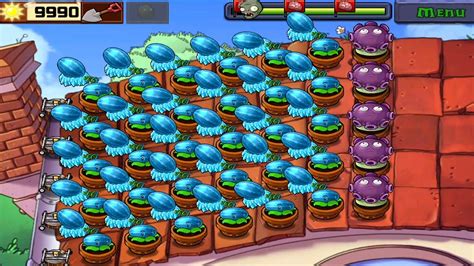 Plants Vs Zombies Adventure Roof Level In Mins Full