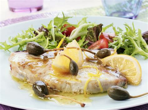 Swordfish Fillet With Capers Recipe Eat Smarter Usa