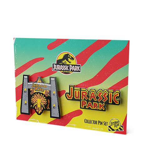 Jurassic Park Pin Set Limited Run Games