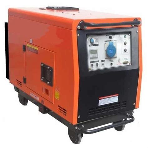 3 Phase Portable Generator - Silent Portable Diesel Generator 6.5 KVA ...