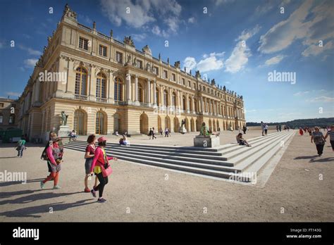 Schloss Von Versailles Versailles Bei Paris Frankreich