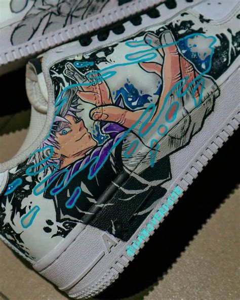 Jujutsu Kaisen Gojo X Sukuna Air Force 1 Custom Zapatos