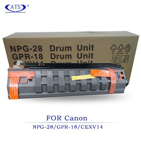 Opc Drum Unit For Canon NPG 28 GPR 18 CEXV 14 Compatible Copier Spare