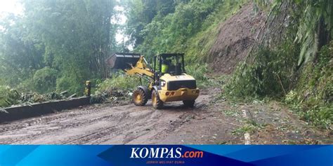 Longsor Berturut Turut Yang Lumpuhkan Jalur Malang Kediri Akibat