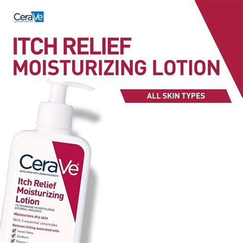 Cerave Itch Relief Moisturizing Lotion 237ml And Itch Relief Moisturizing Cream 340g Lazada Ph