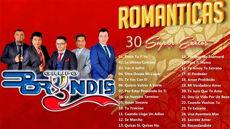 Grupo Bryndis Sus 30 Grandes Canciones Grupo Bryndis Mix Romantico Con Poemas Youtube