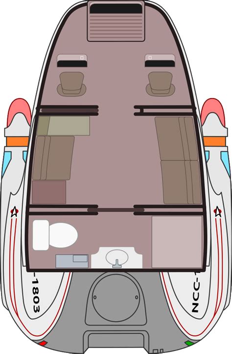 Type 7 Shuttlecraft Executive Deckplan by Oriet on DeviantArt