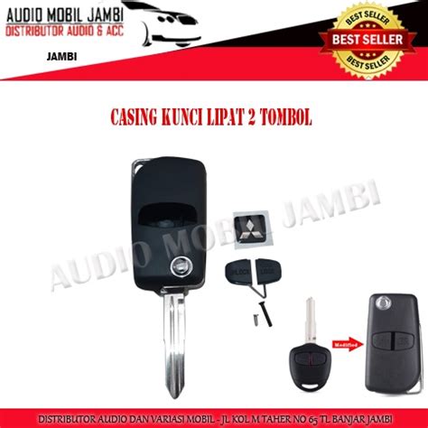 Jual Casing Kunci Lipat Flipkey Mitsubishi Pajero Tombol Dan Tombol