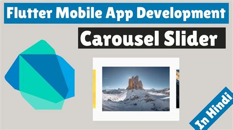 Flutter Mobile App Development How To Add Carousel Slider In Flutter