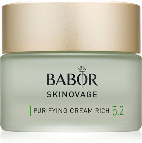 Babor Skinovage Balancing Purifying Nourishing Moisturiser For Problem