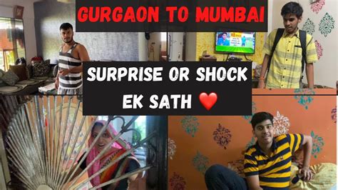 Surprise Visit To Mumbai Sab Hogye Shock Train Journey To Mumbai