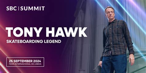 Tony Hawk Ser Orador Principal De Sbc Summit