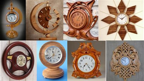 Creative Wooden Wall Clock Design Ideas For Interior Design And Home