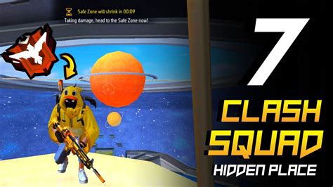 Top 7 Clash Squad Secret Places In Free Fire Clash Squad Tips And