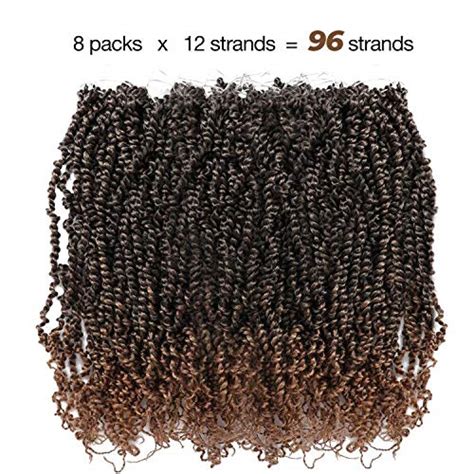 Toyotress Tiana Passion Twist Hair Ombre Blonde 8 Packs 12 Strands Pack