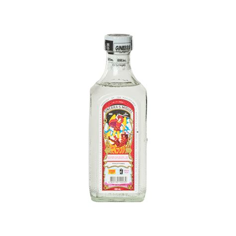 Ginebra San Miguel 350ml Square Gold Quality Award 2024 From Monde