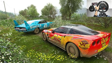 Lightning Mcqueen Helps King After Crash Cars Movie Forza Horizon 4