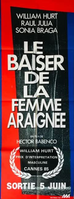 AFFICHE CINÉMA LE BAISER DE LA FEMME ARAIGNÉE 60x160cm Poster William