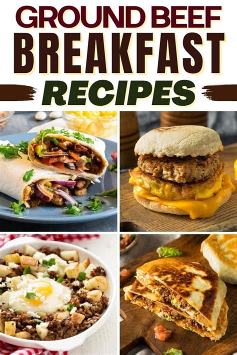 10 Ground Beef Breakfast Recipes Best Ideas Insanely Good