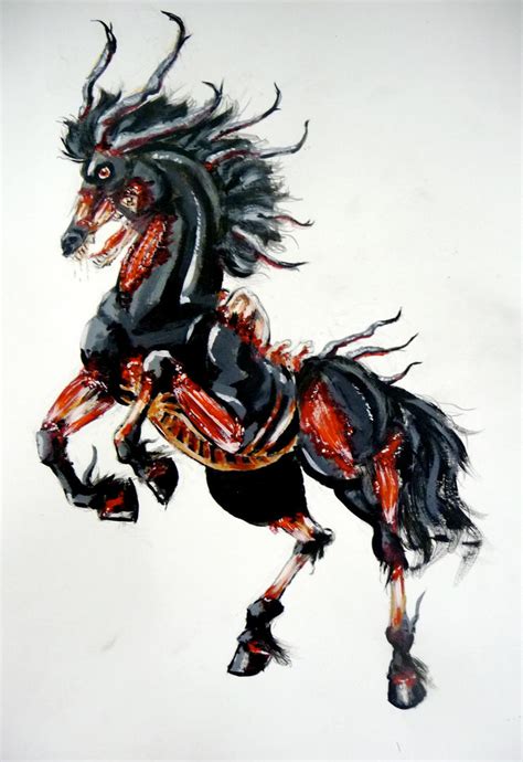 Demon horse 1 by jothepsycho on DeviantArt