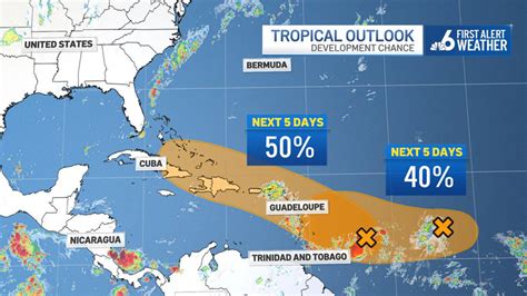 Two Weather Disturbances in The Atlantic With Potential For Development ...