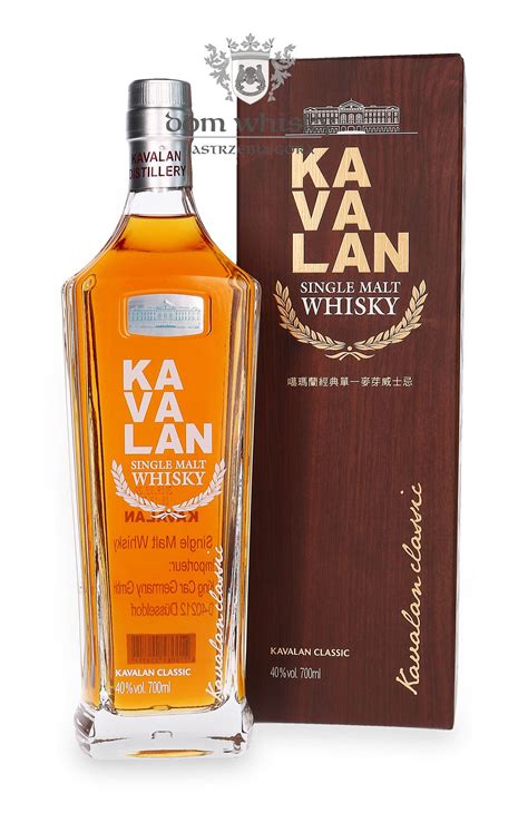 Kavalan Classic Single Malt Taiwan 40 07l Dom Whisky