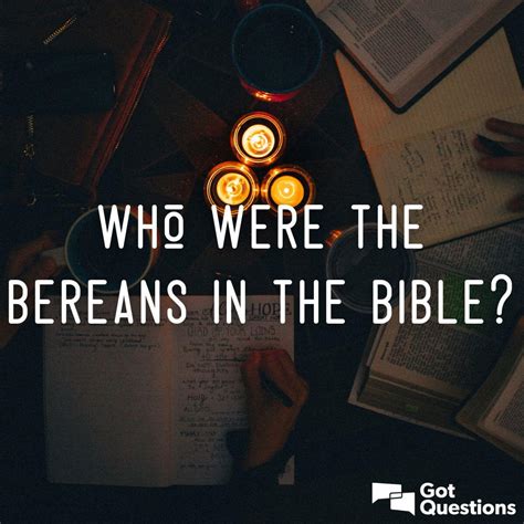 Who Were The Bereans In The Bible