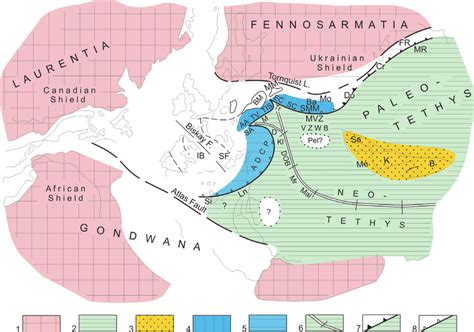 Late Triassic Norian Paleogeographic Reconstruction Of The