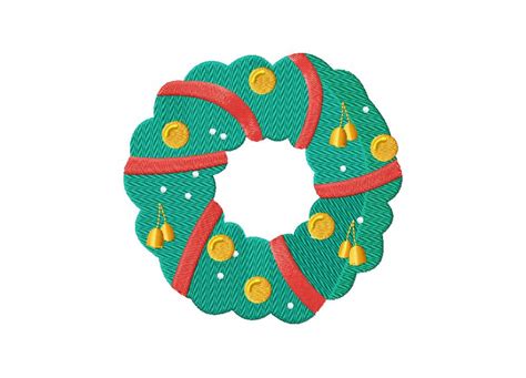 Christmas Wreath Embroidery Design – Daily Embroidery