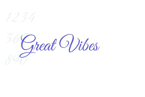 Great Vibes - Font Free Download