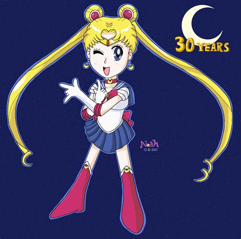 Sailor Moons 30th Anniversary By Thedreamingjester On Deviantart