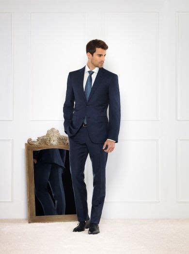 Costume Bleu Et Cravate Bleue Pour Votre Mariage By Dormeuil Mode