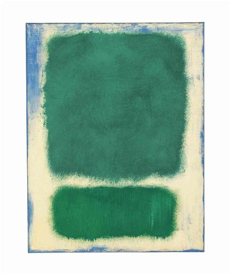 Begin The Hope — Mark Rothko Untitled 1964 Signed Dated And