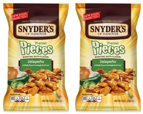 Amazon Snyder S Of Hanover Jalapeno Pretzel Pieces Ounces