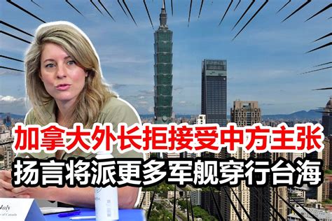 加外长拒承认中方享有台海管辖权，扬言派军舰穿行，外交部回应凤凰网视频凤凰网