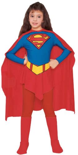 Kids Supergirl DC Comics Girls Costume | $19.99 | The Costume Land