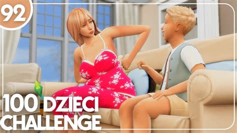 Niemowlaki nadchodzą 100 dzieci challenge The Sims 4 odcinek