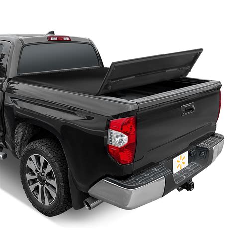 Auto Drive Soft Tri Fold Truck Bed Tonneau Cover Fits 07 21 Toyota Tundra 5 5ft Bed