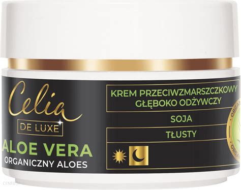 Krem Celia Aloe Vera T Usty Przeciwzmarszczkowy G Boko Od Ywczy Na