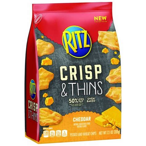 Ritz Crisp And Thins Cream Cheese And Onion Chips Foodland