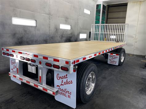 Wagon Style All Aluminum Flatbed Great Lakes Manufacturing