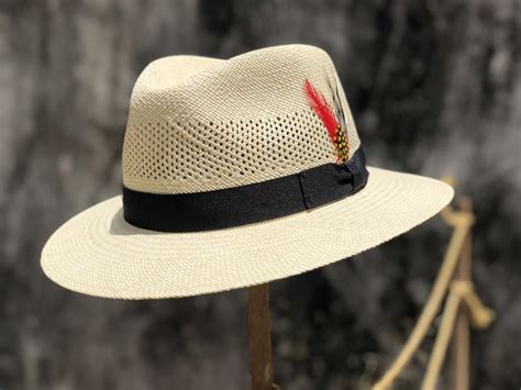 Custom Vented Fedora Phc 03 Panama Hats