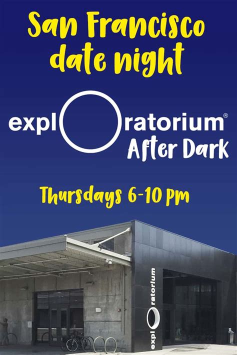 Exploratorium After Dark Date Night in San Francisco | More Than Thursdays